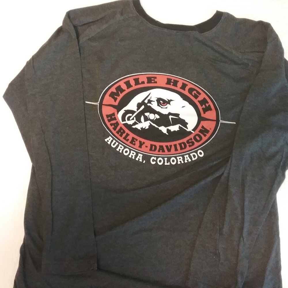 Long Sleeve Harley T-shirt, size Large